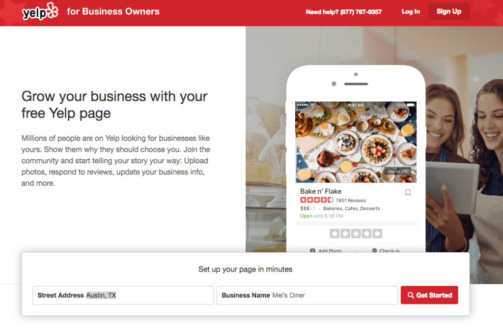 Yelp директория