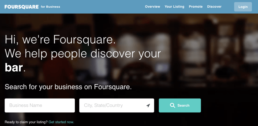 Foursquare директория