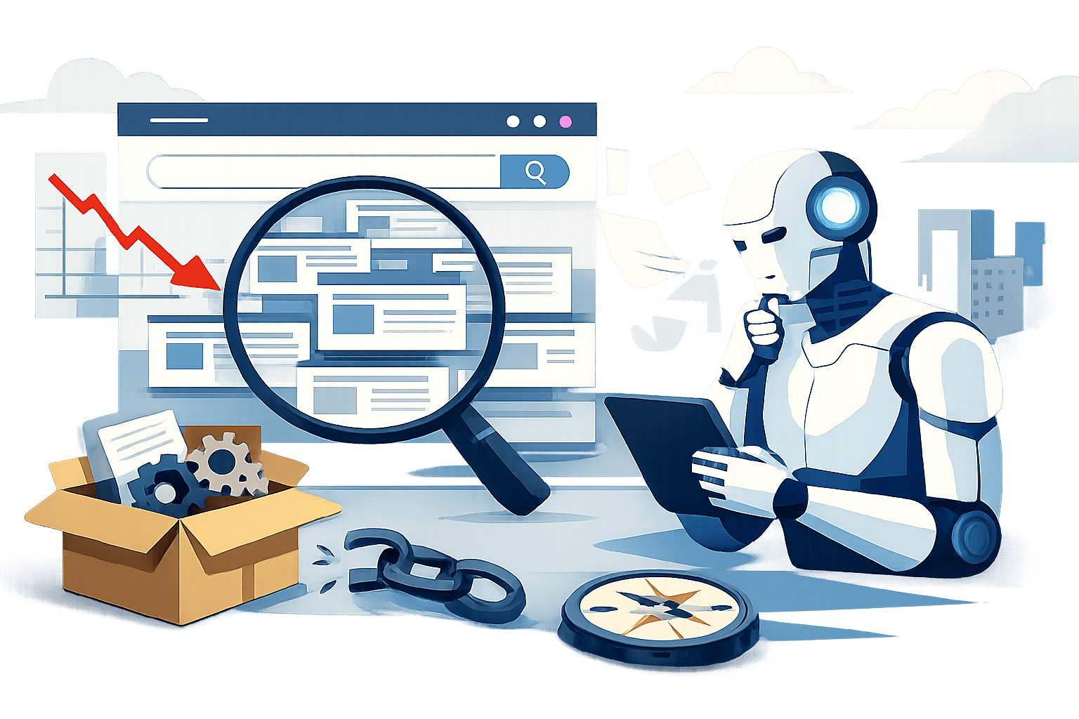 AIO SEO с изкуствен интелект: защо без човешка частица сайтът губи посока